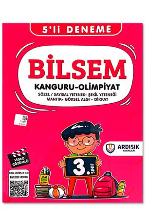 Ardışık Yayınları 3.Sınıf 5 li Bilsem Deneme Sınavı Tamamı Video Çözümlü