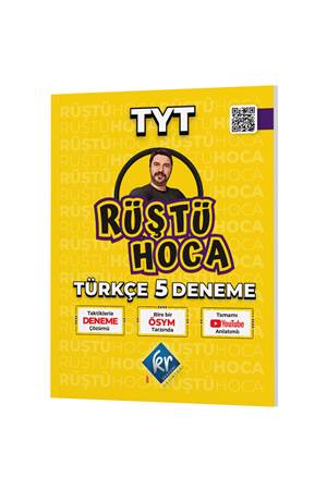 Rüştü Hoca TYT Türkçe 5 Deneme KR Akademi