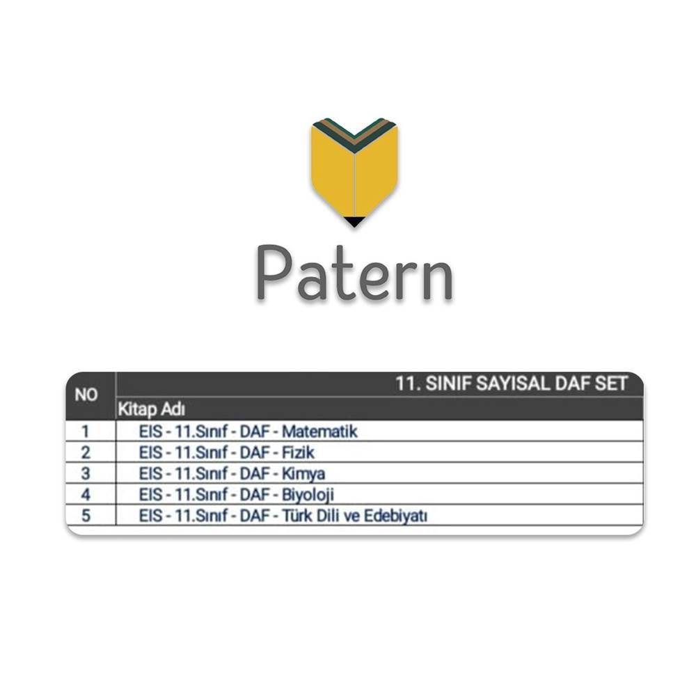 Bahçeşehir Patern Eğitim Kurumu 11. Sayısal Set