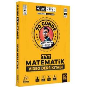 Mert Hoca 2025 70 Günde TYT Matematik Kampı Video Ders Kitabı