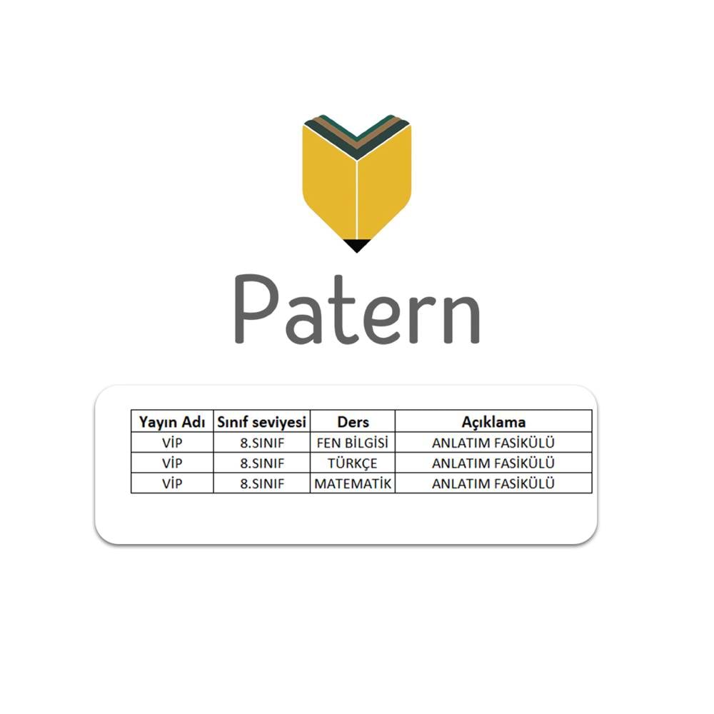 PATERN 8.SINIF VİP SET