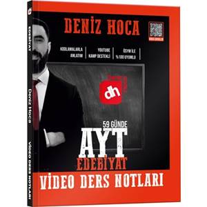 KR Akademi Deniz Hoca AYT 59 Günde Edebiyat Video Ders Notları