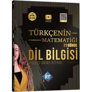 KR Akademi Gamze Hoca Türkçenin Matematiği Tüm Sınavlar İçin 21 Günde Dil Bilgisi Video Ders Kitabı