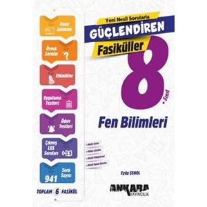 Ankara Yayıncılık 8. Sınıf Fen Bilimleri Güçlendiren Fasiküller