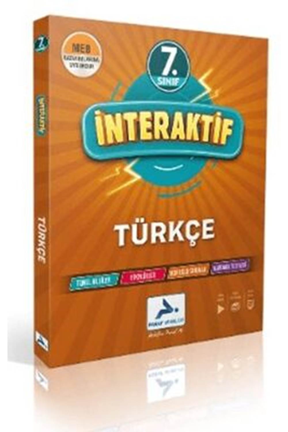 Paraf Yayınları Paraf 7.Sınıf İnteraktif Türkçe Soru Bankası
