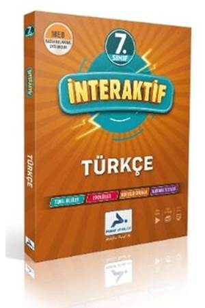 Paraf Yayınları Paraf 7.Sınıf İnteraktif Türkçe Soru Bankası