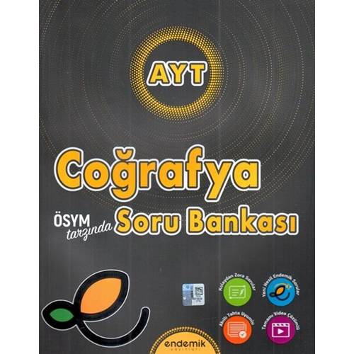 Endemik Yayınları AYT Coğrafya Soru Bankası