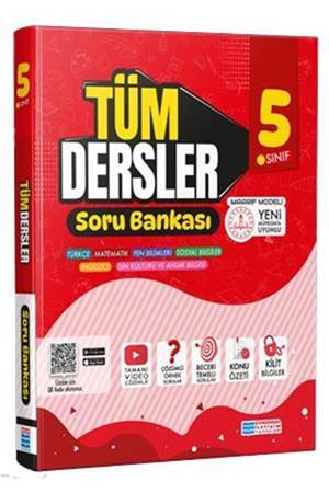 Evrensel İletişim Yayınları 2025 5.Sınıf Tüm Dersler Soru Bankası