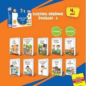 Eleştirel ve Yaratıcı Düşünme Öyküleri - 3 10 Kitap - Etkinlik Testi - Değerlendirme Testi