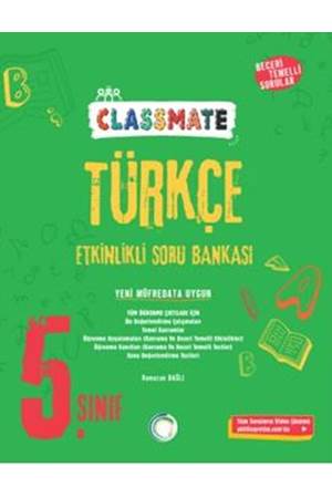 Okyanus Yayınları 5. Sınıf Türkçe Classmate Etkinlikli Soru Bankası