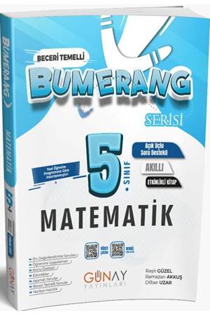Günay Yayınları 5. Sınıf Bumerang Etkinlikli Matematik