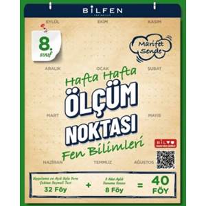 Bilfen Yayıncılık 8. Sınıf Fen Bilimleri Ölçüm Noktası