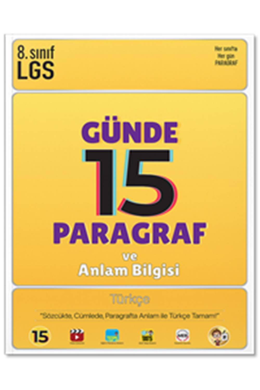 Tonguç LGS Günde 15 Paragraf ve Anlam Bilgisi
