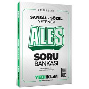 Yediiklim Yayınları 2025 ALES Sayısal Sözel Yetenek Soru Bankası