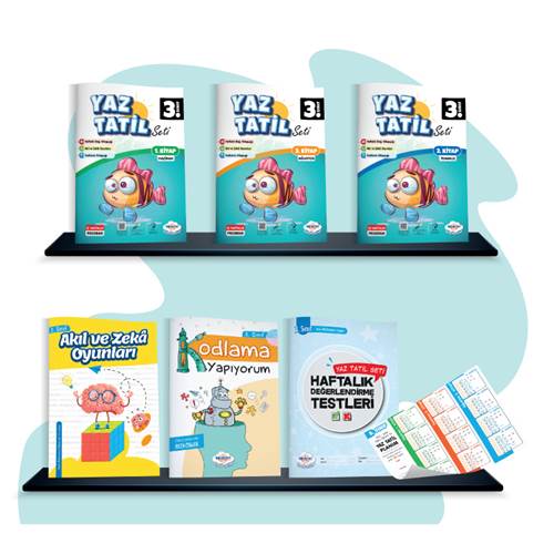 Öğretmen Evde 3.Sınıf Yaz Tatil Kitabı Seti