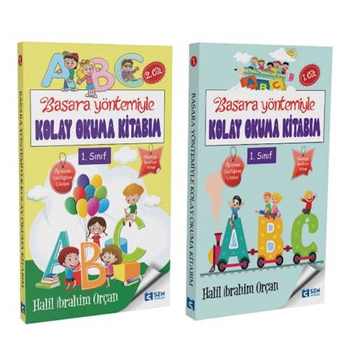 Basara Yöntemiyle Kolay Okuma Kitabım 1 2 Cilt Set