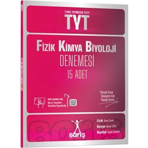 Barış Yayınları TYT Fizik Kimya Biyoloji FKB Denemesi 15 Adet
