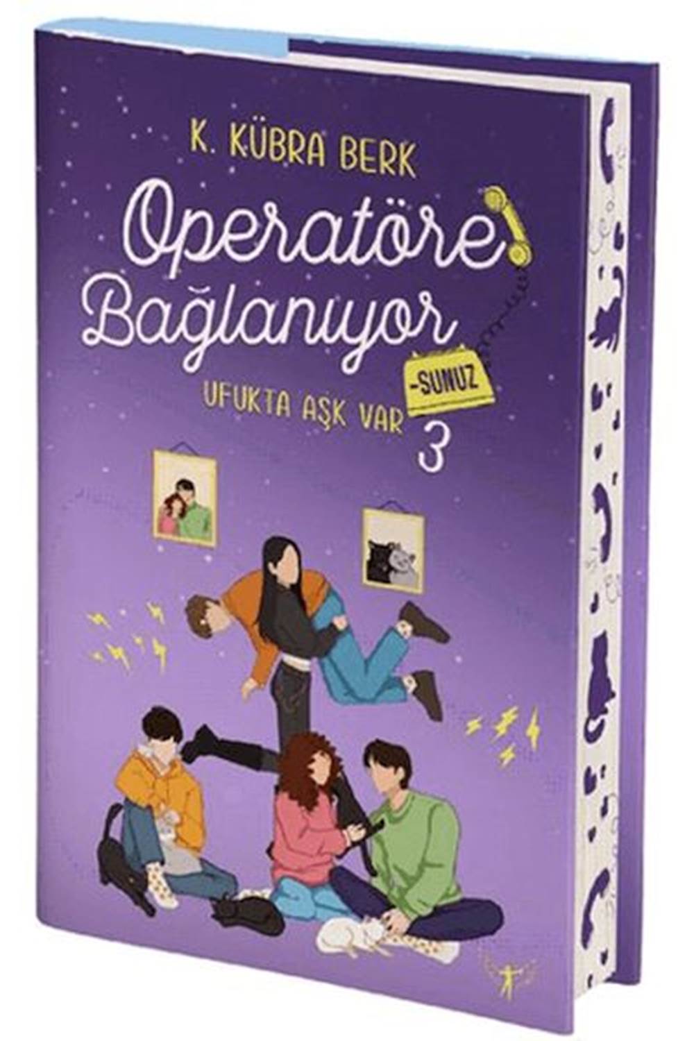 Operatöre Bağlanıyorsunuz 3 Ufukta Aşk Var Yan Boyamalı Ciltli