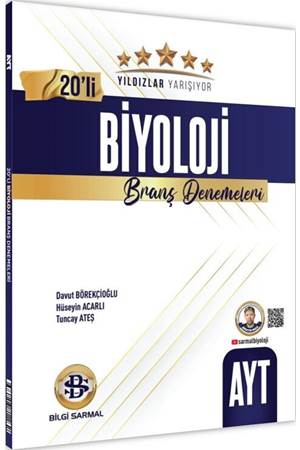 Bilgi Sarmal AYT Biyoloji Yıldızlar Yarışıyor 20 li Branş Denemesi