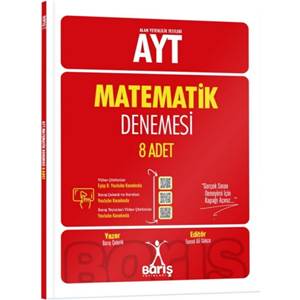 Barış Yayınları AYT Matematik Denemesi 8 Adet