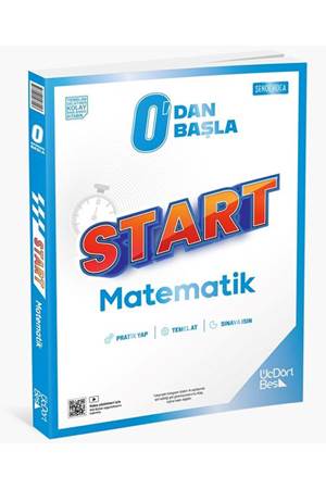 ÜçDörtBeş Yayınları 0 Dan Başla Start Matematik