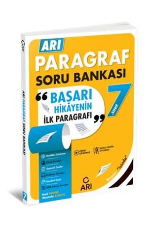 Arı Yayıncılık 7. Sınıf Arı Paragraf Soru Bankası