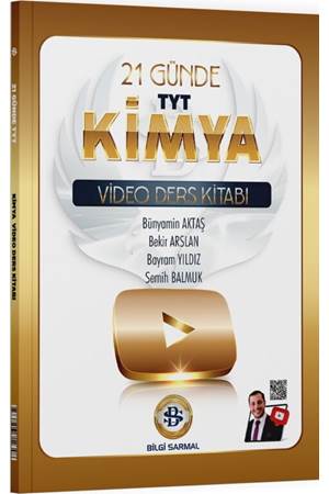 Bilgi Sarmal TYT Kimya 21 Günde Video Ders Kitabı