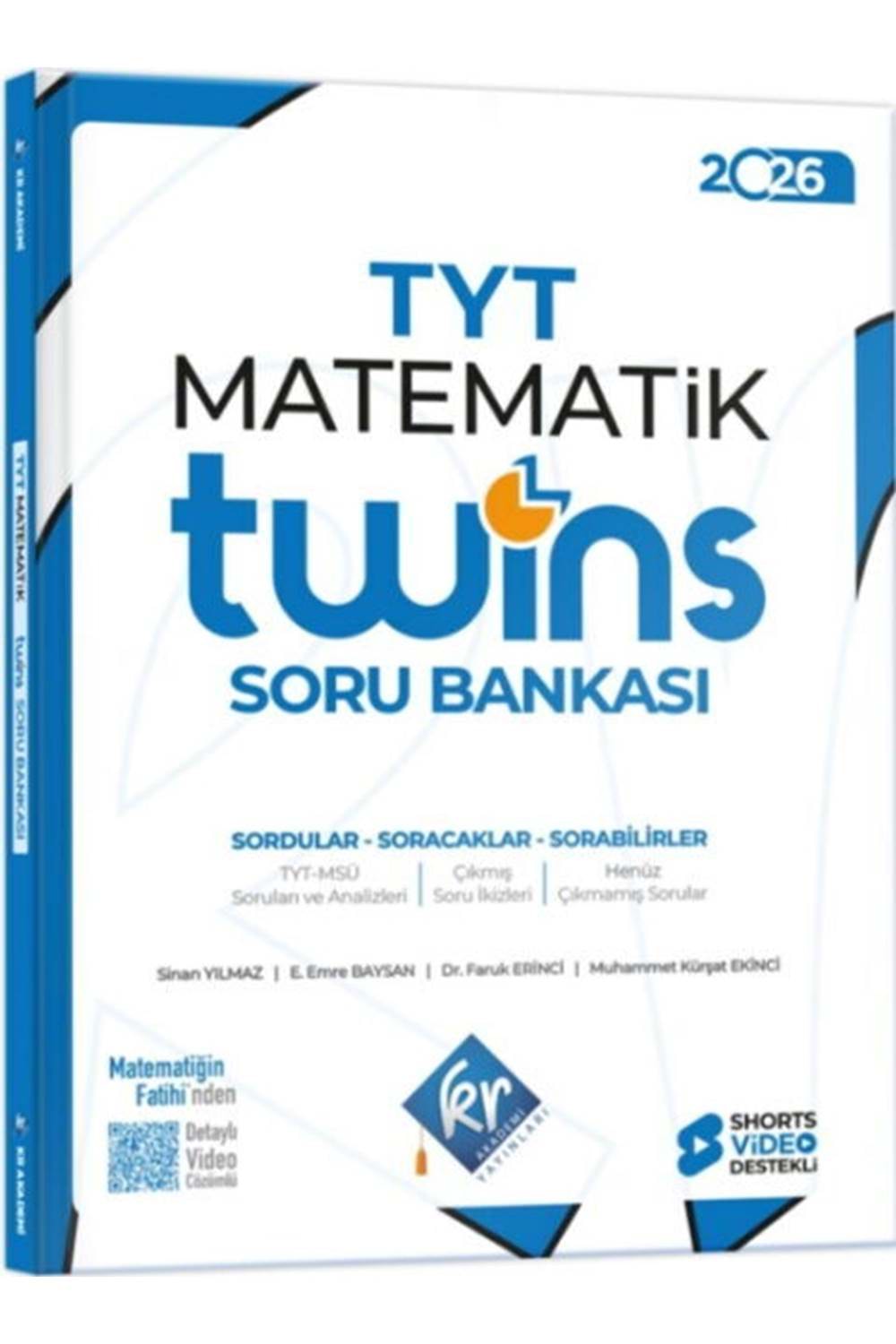 KR Akademi 2026 TYT Twins Matematik Soru Bankası