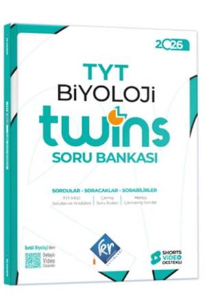 KR Akademi TYT Twins Biyoloji Soru Bankası