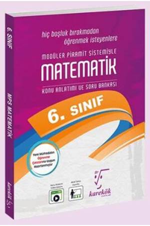 Karekök Yayıncılık 6. Sınıf Matematik MPS Konu Anlatımlı Soru Bankası