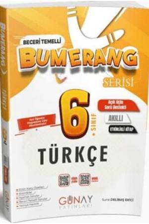 6. Sınıf Türkçe Etkinlikli Bumerang Serisi