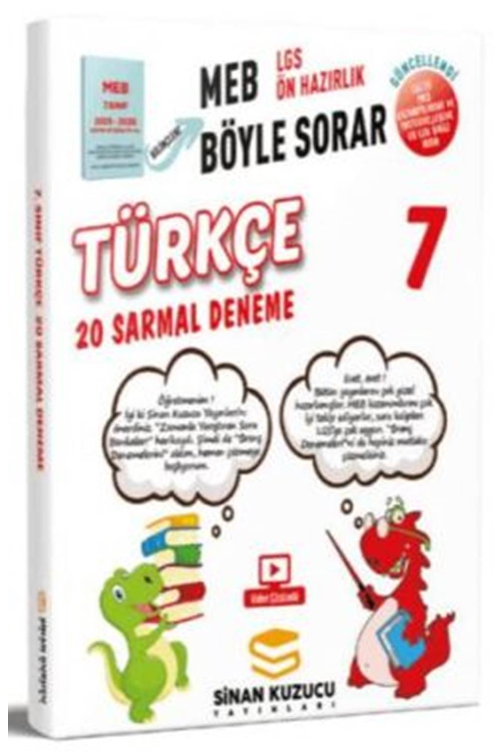 Sinan Kuzucu Yayınları 7. Sınıf Türkçe 20 Sarmal Deneme