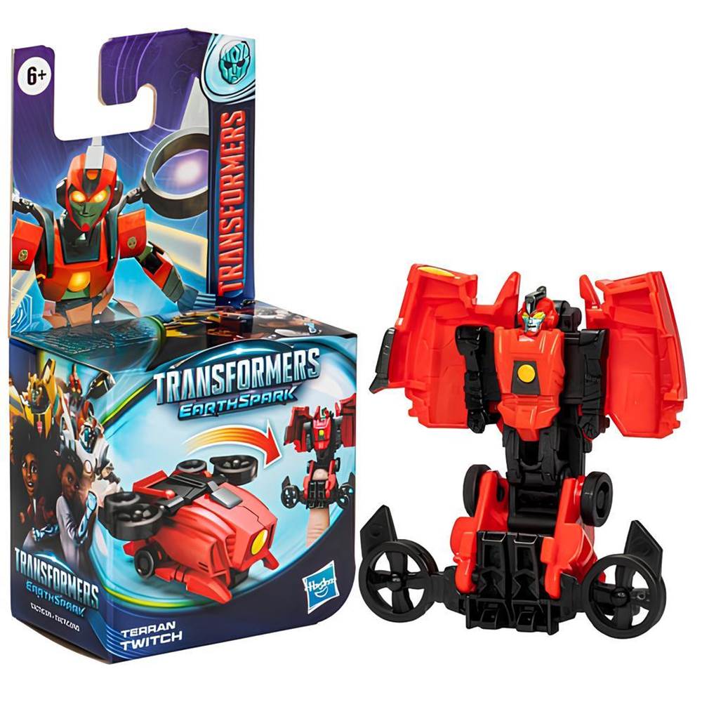 Hasbro Transformers EarthSpark Terran Twitch Figür
