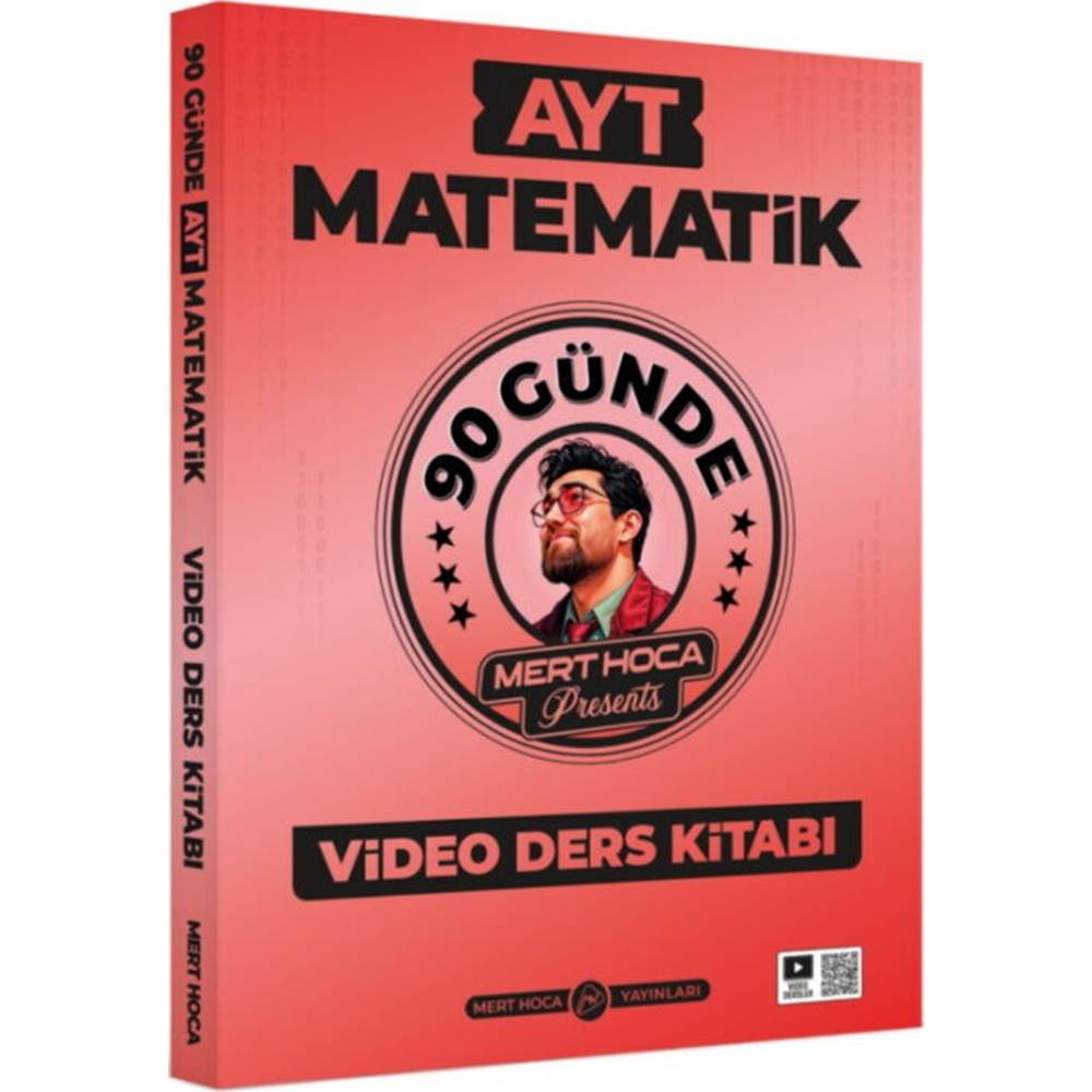 Mert Hoca Yayınları 90 Günde AYT Matematik Video Ders Kitabı
