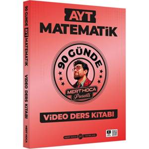 Mert Hoca Yayınları 90 Günde AYT Matematik Video Ders Kitabı