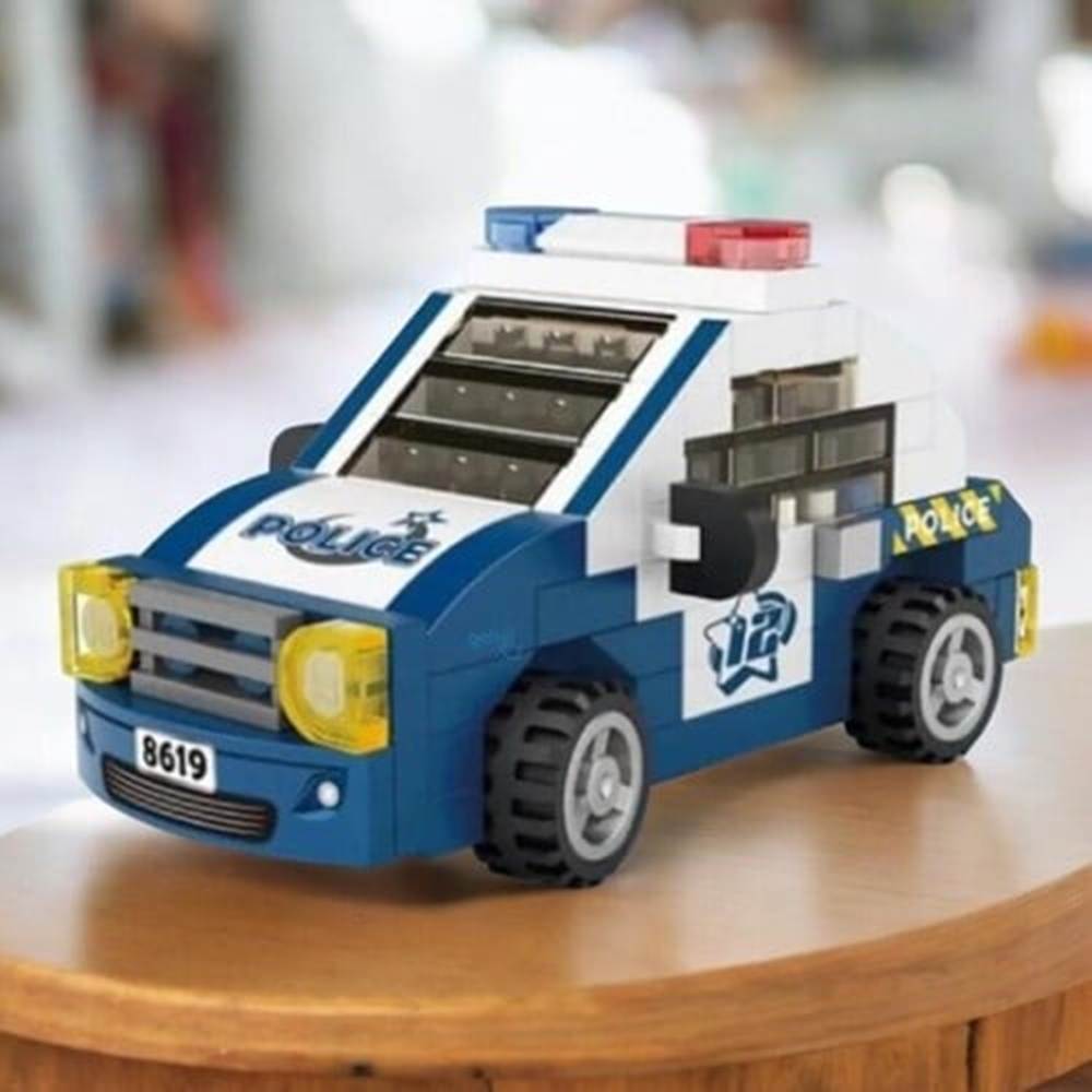 Loz Lego Polis Arabası Mini Blok Seti