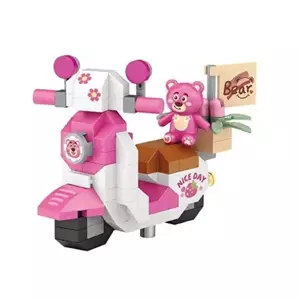 Loz Lego Ayıcıklı Motor Mini Blok Seti