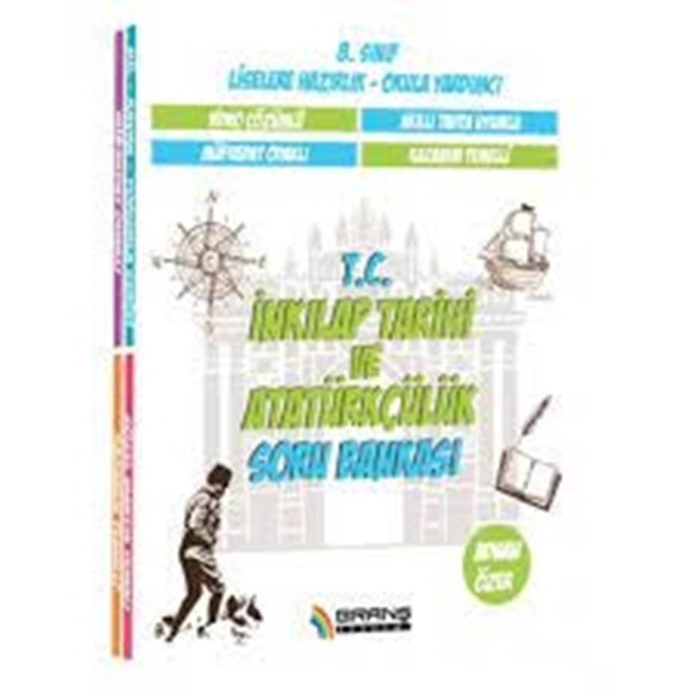 8. Sınıf İnkılap Tarihi ve Atatürkçülük Soru Bankası Branş Akademi