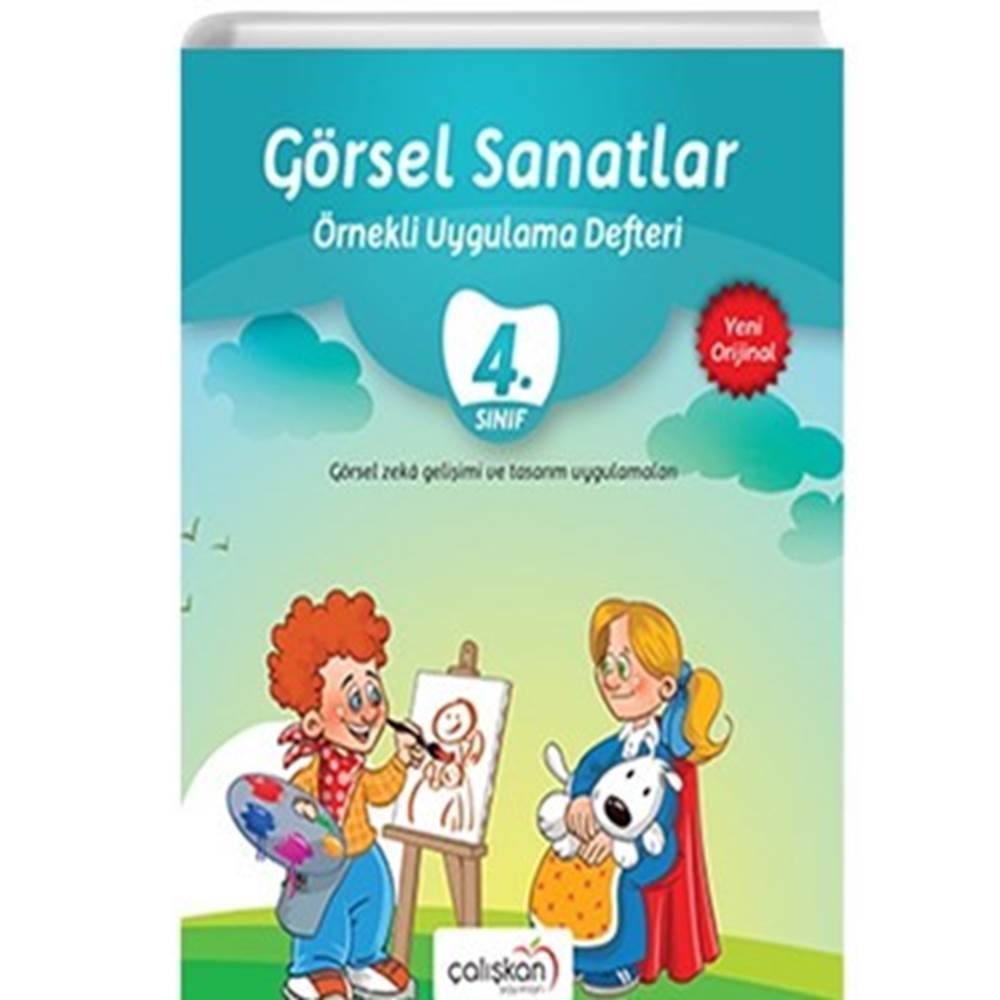 4. Sınıf Görsel Sanatlar Örnekli Uygulama Defteri / Çalışkan