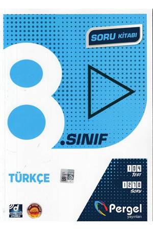 8. Sınıf Türkçe Soru Kitabı Pergel Yayınları