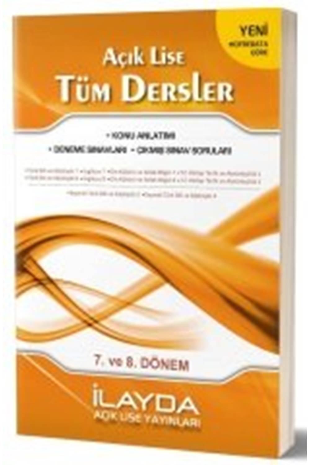 Açık Lise Tüm Dersler Konu Analatımlı Soru Bankası 7-8 Dönem
