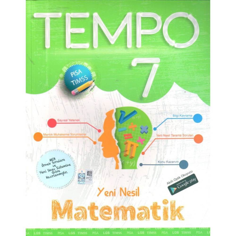 7. Sınıf Kırmızı Beyaz Tempo Matematik