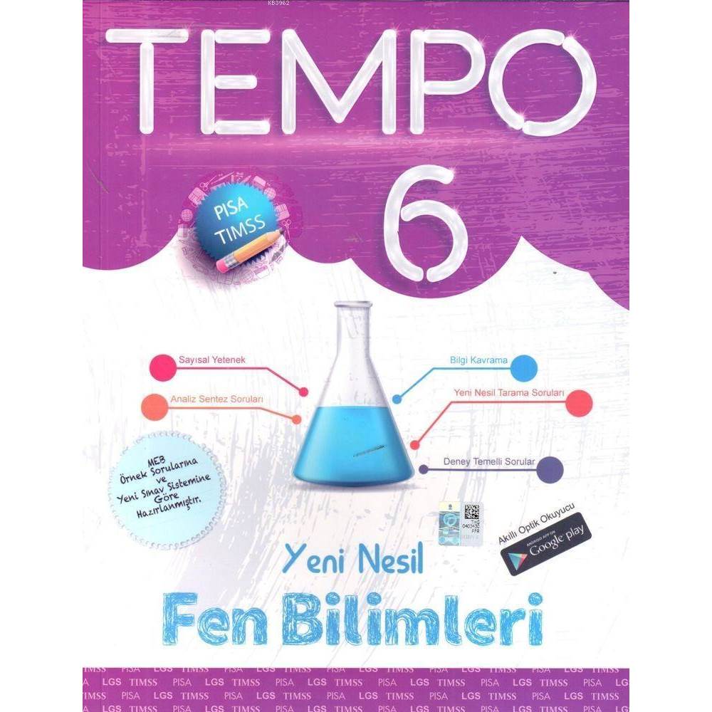 Kırmızı Beyaz Yayınları 6. Sınıf Türkçe Yeni Nesil Tempo