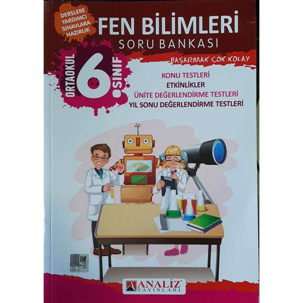 ANALİZ 6.SINIF FEN BİLİMLERİ SORU BANKASI
