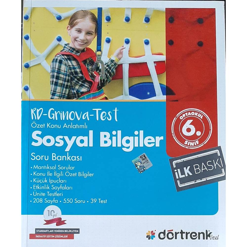 6.SINIF RD-GRİNOVA SOSYAL BİLGİLER SORU BANKASI / DÖRTRENK