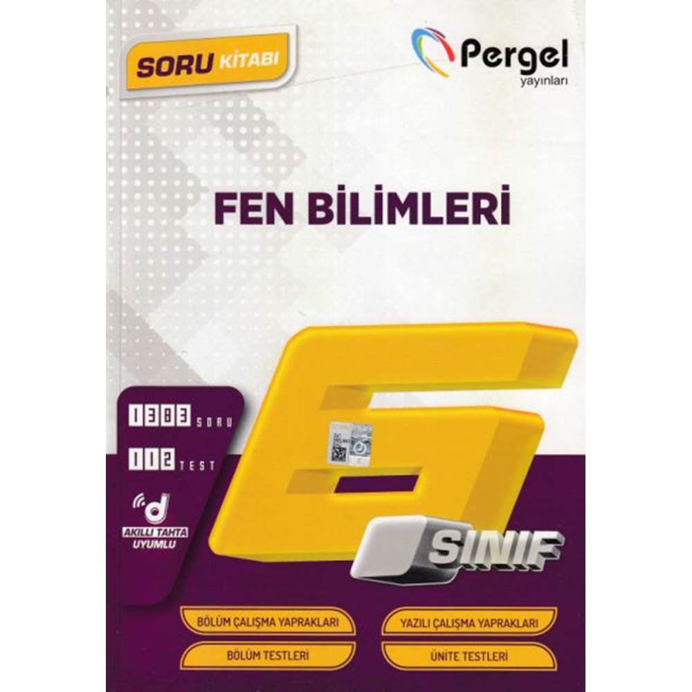 Pergel 6.Sınıf Fen Bilimleri Soru Bankası Kitap