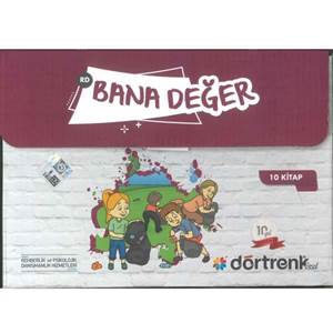 DÖRTRENK / 2. SINIF BANA DEĞER HİKAYE SETİ (10 KİTAP)