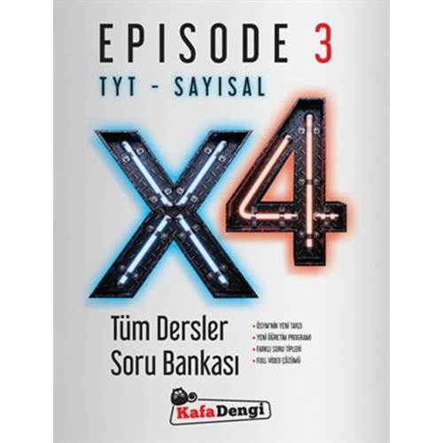 Kafadengi Yayınları Tyt Tüm Dersler Soru Bankası / Sayısal / Episode 3 (Tümü Video Çözümlü)