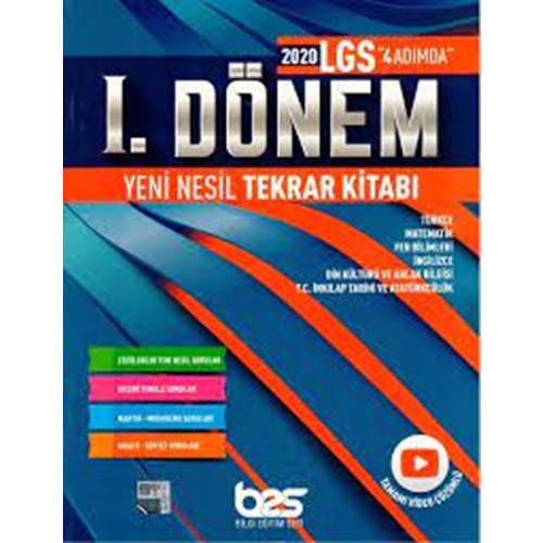 BES LGS 1.DÖNEM YENİ NESİL TEKRAR KİTABI