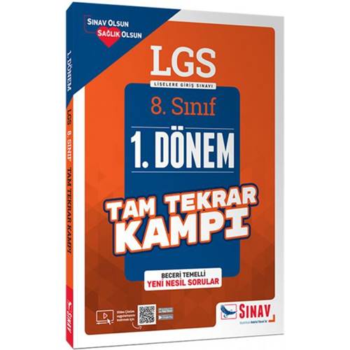 Sınav 8. Sınıf LGS 1. Dönem Çözümlü Tam Tekrar Kampı (Yeni)